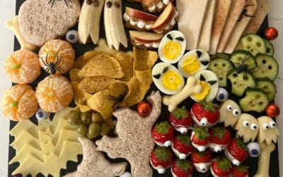 HEALTHY HALLOWEEN PLATTER BY KATE DEVINE
