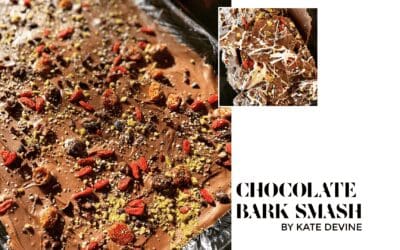 Leftover Easter Chocolate BARK Smash!