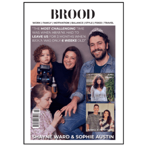 SHAYNE WARD & SOPHIE AUSTIN EDITON 3 BROOD MAGAZINE