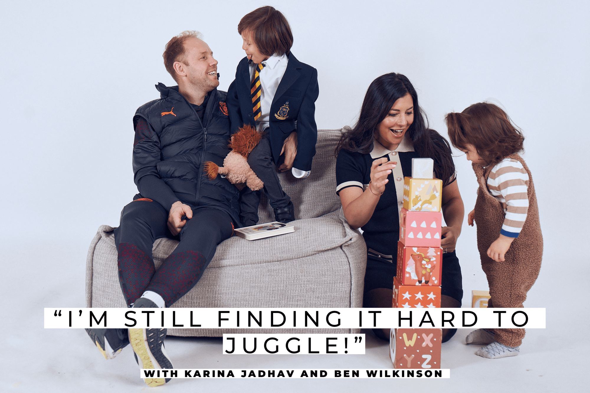 Inspiring and honest Interview with Karina Jadhav & Ben Wilkinson: “I’m still finding it really hard to juggle!”