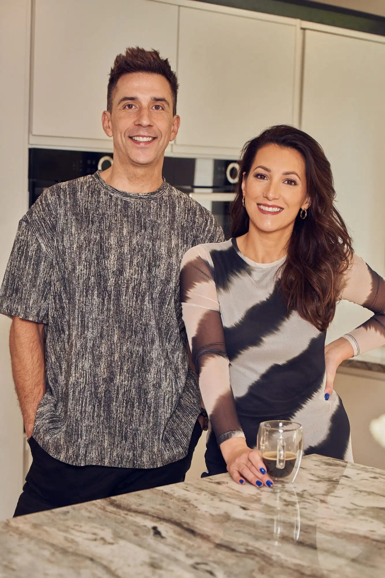 Russell Kane and his wife Lindsey founders of Jolt my world