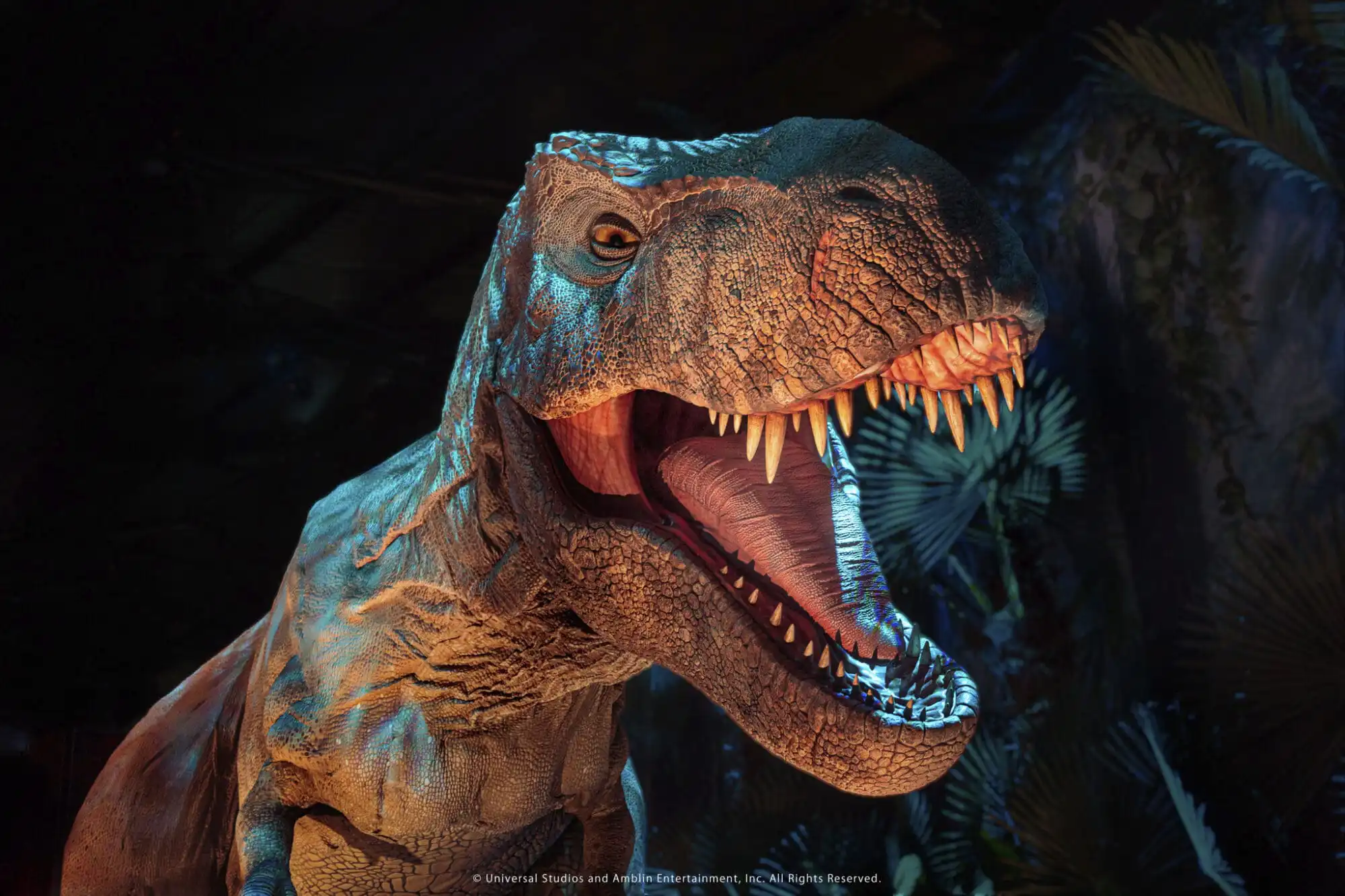 T Rex Jurassic World The Exhibition