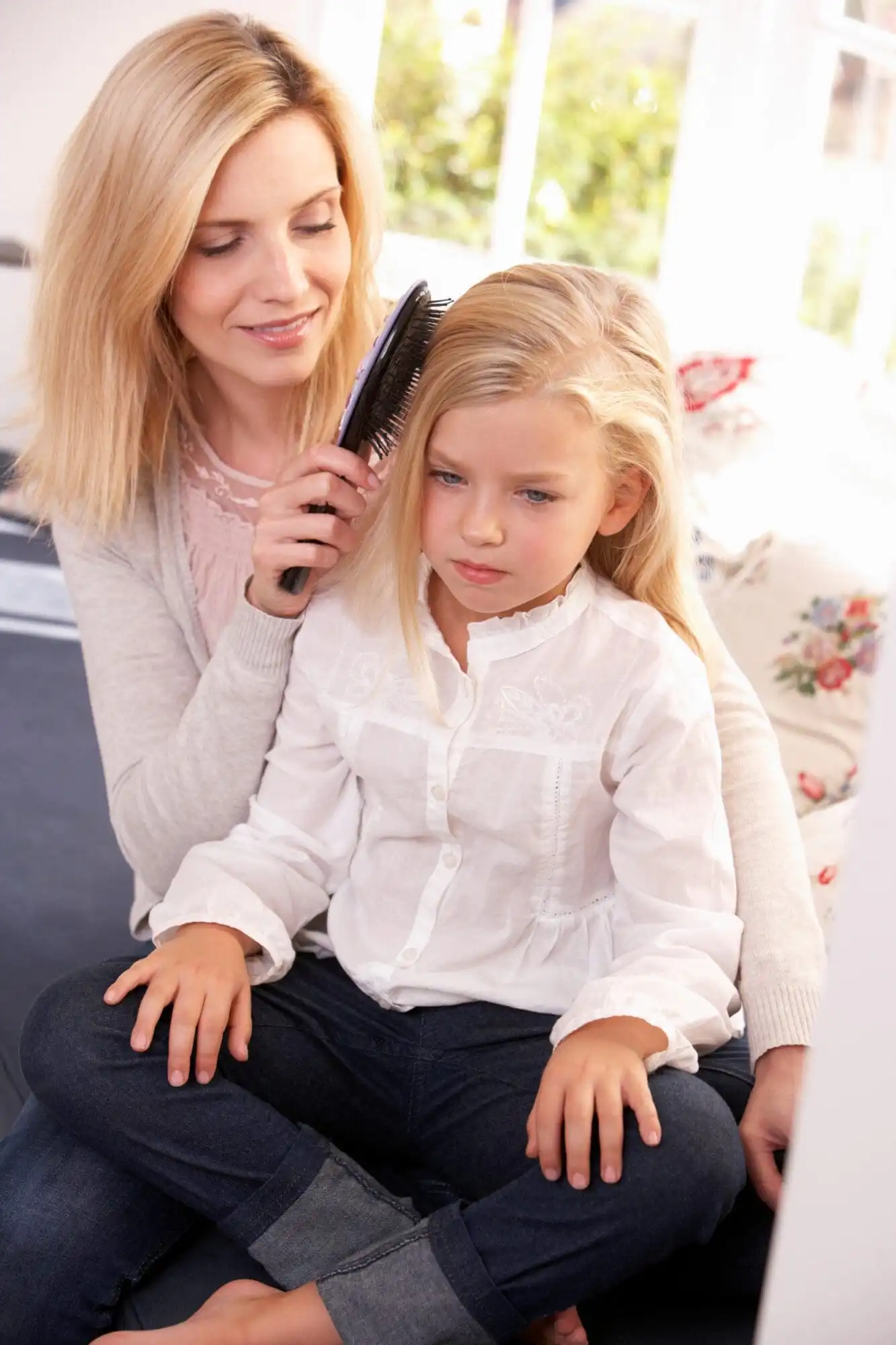 child's hair