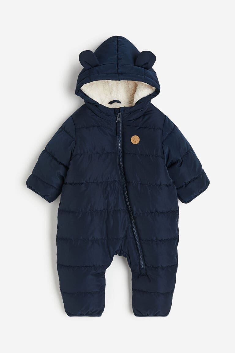 H & M Padded all-in-one suit (0-9 months) from £24.99 H & M Padded all-in-one suit (0-9 months) from £24.99