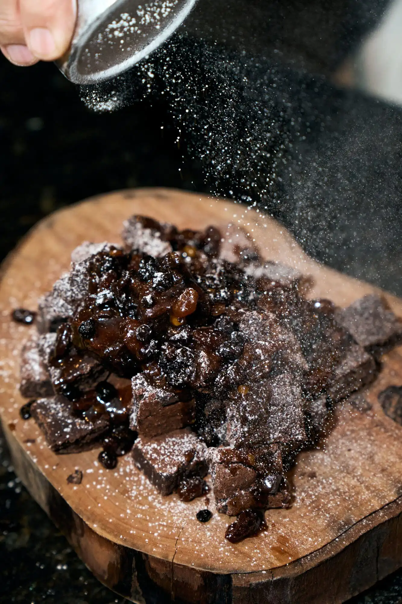 Mince Pie Brownie Bites