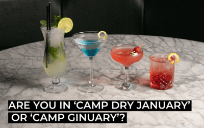 Are you camp Dry January or camp Ginuary? Cocktail Recipes for both!