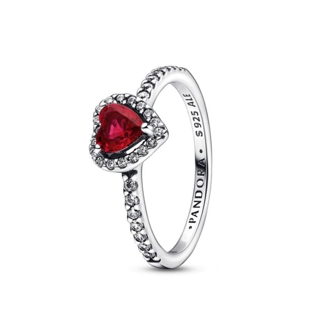 Pandora Red Heart Ring