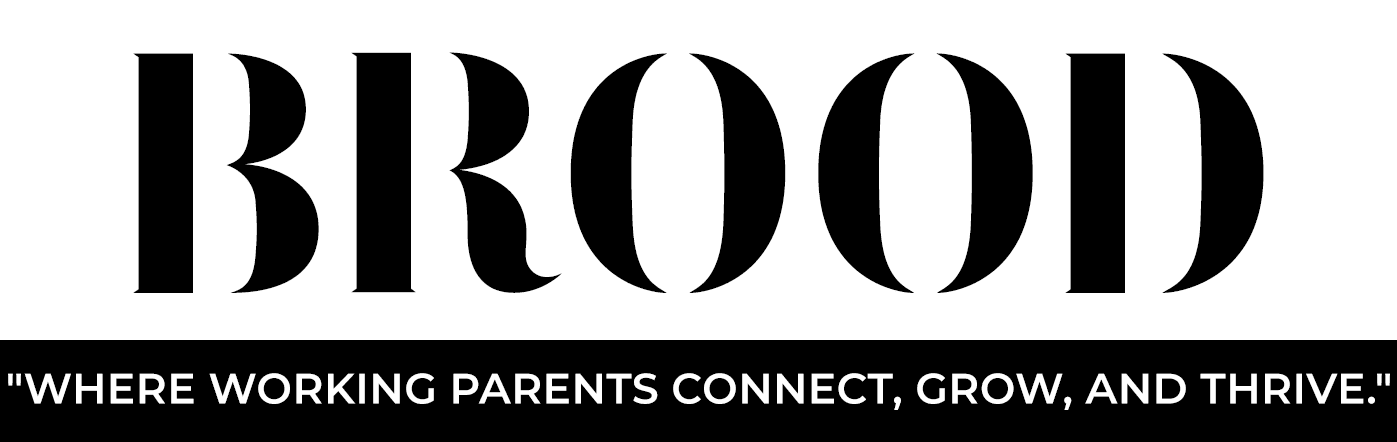 BROOD Magazine Logo for ENTREPRENERIAL and working parents