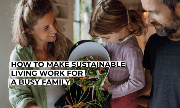 How to Make Sustainable Living Work for a Busy Family