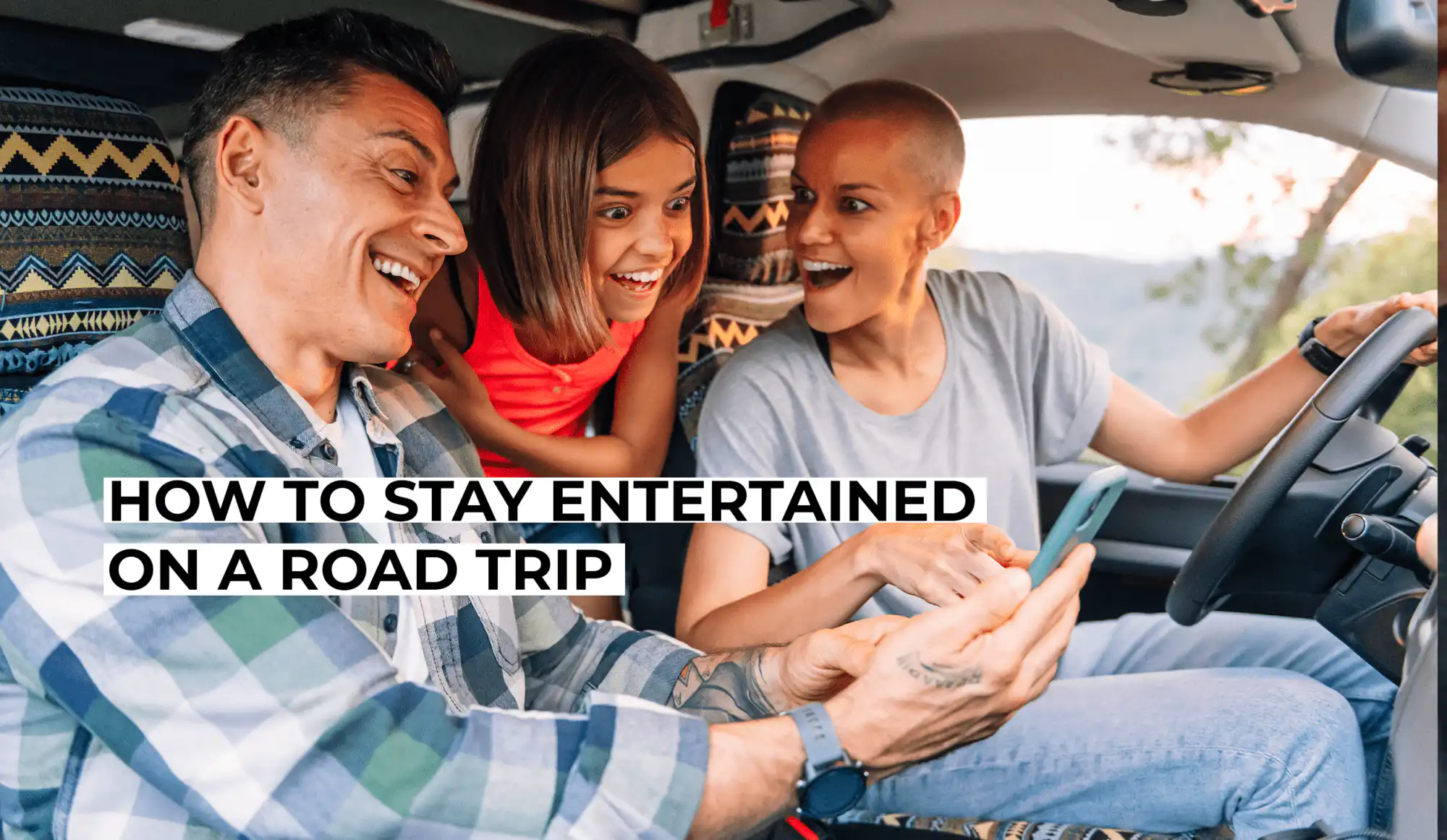 How to stay entertained on a road trip