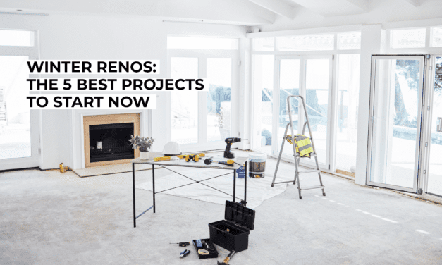 Winter renos: The 5 best projects to start now