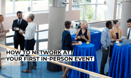 How to network at your first in-person event
