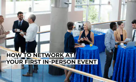How to network at your first in-person event