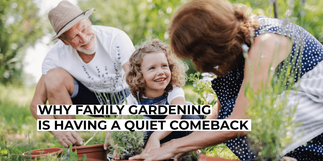 Why Family Gardening Is Having a Quiet Comeback