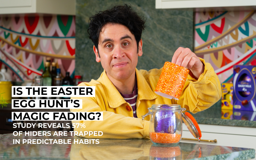 IS THE EASTER EGG HUNT’S MAGIC FADING? STUDY REVEALS 57% OF HIDERS ARE TRAPPED IN PREDICTABLE HABITS