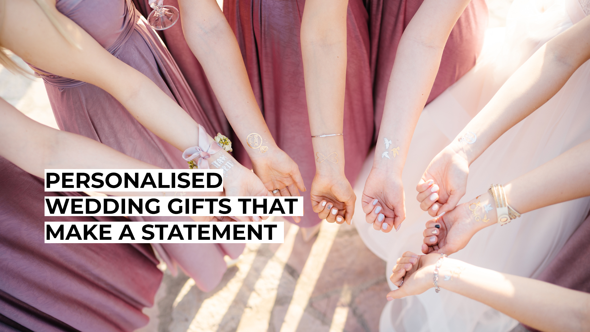 Personalised Wedding Gifts That Make a Statement