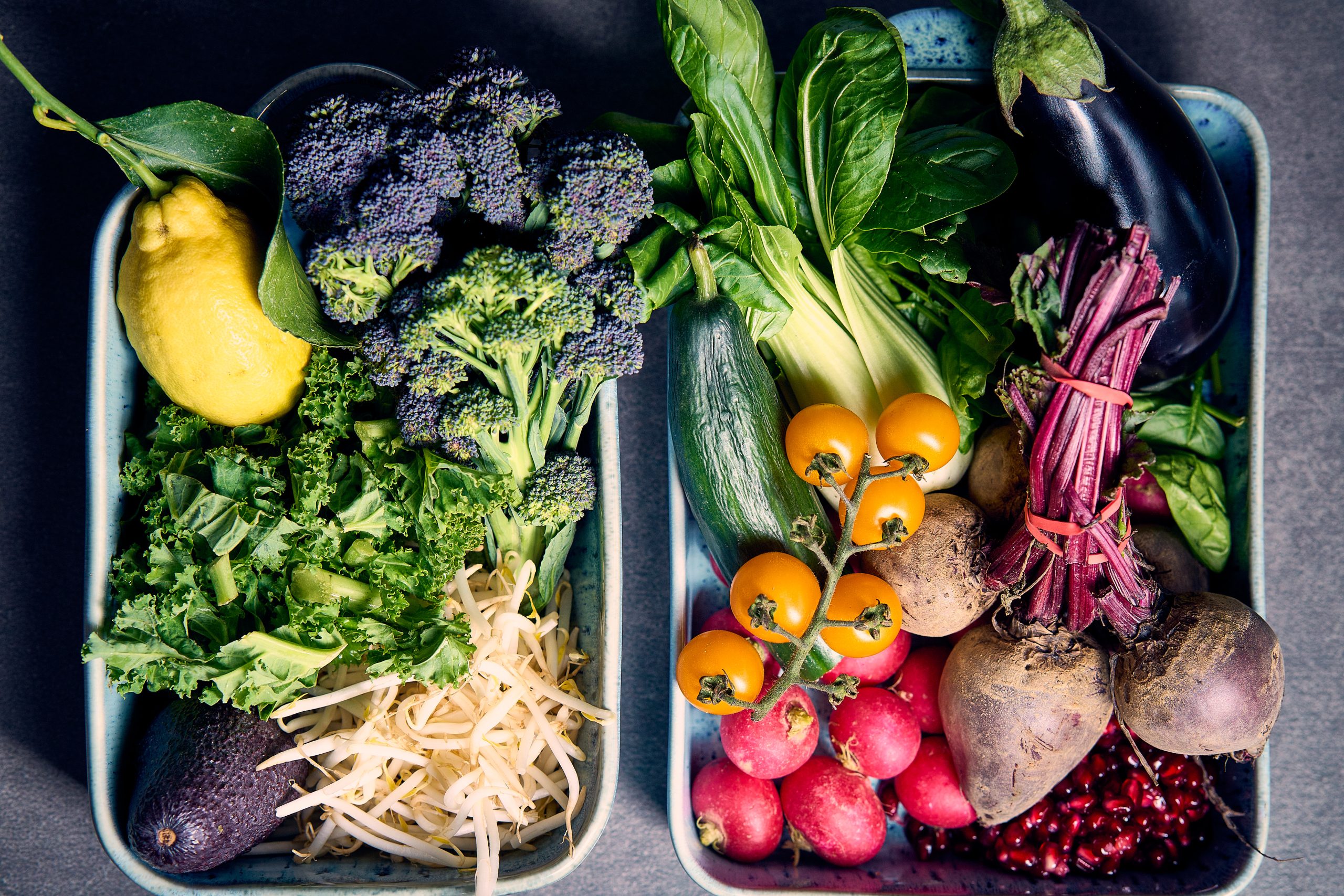 Fresh spring produce