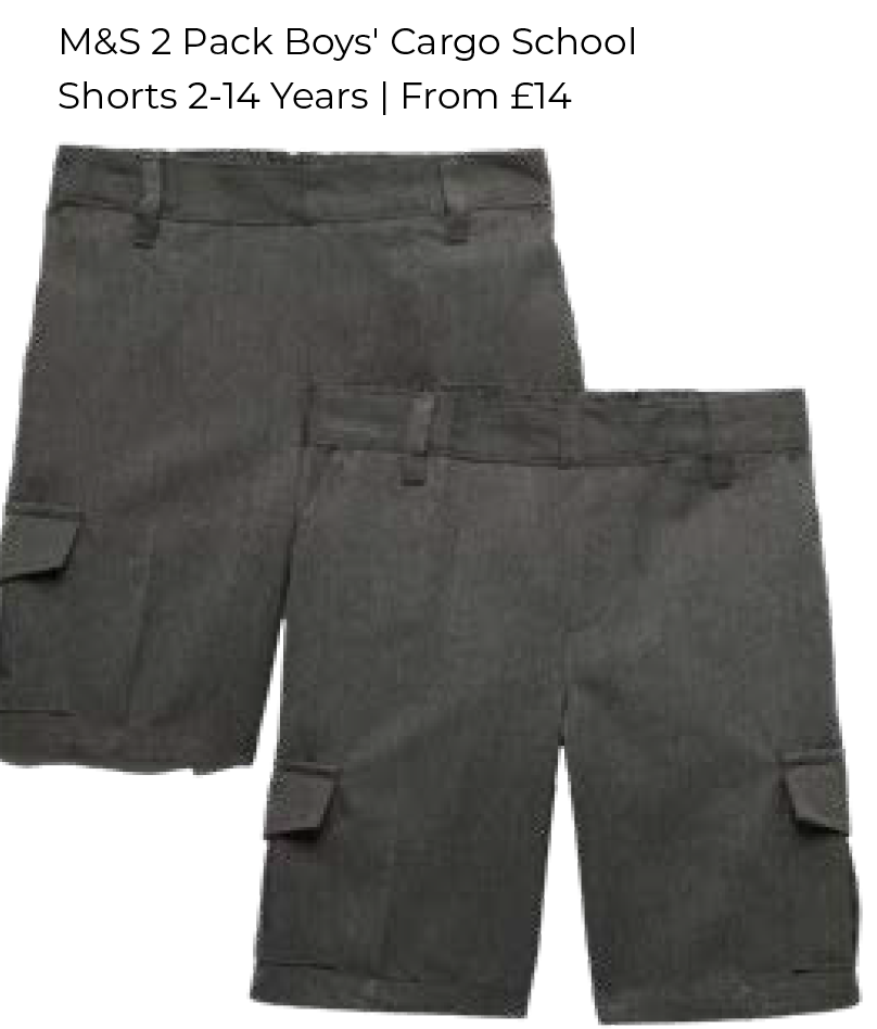 M&S Cargo Shorts
