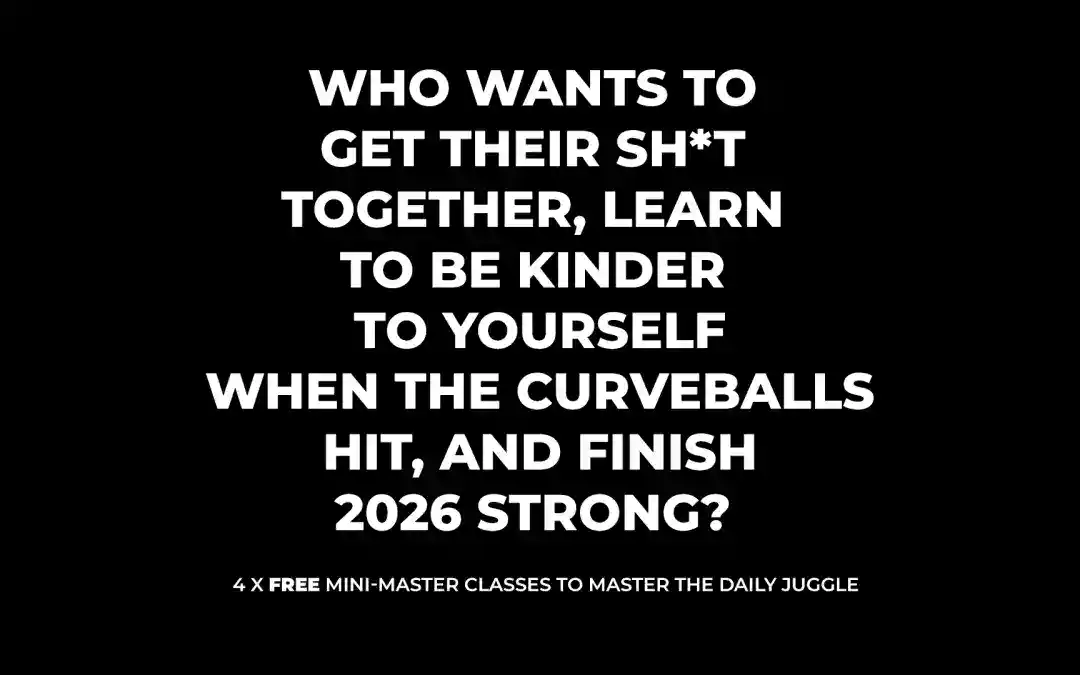 Ready to Get Your Sh*t Together? Join BROOD’s Free Q4 Masterclass Series