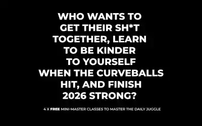 Ready to Get Your Sh*t Together? Join BROOD’s Free Q4 Masterclass Series