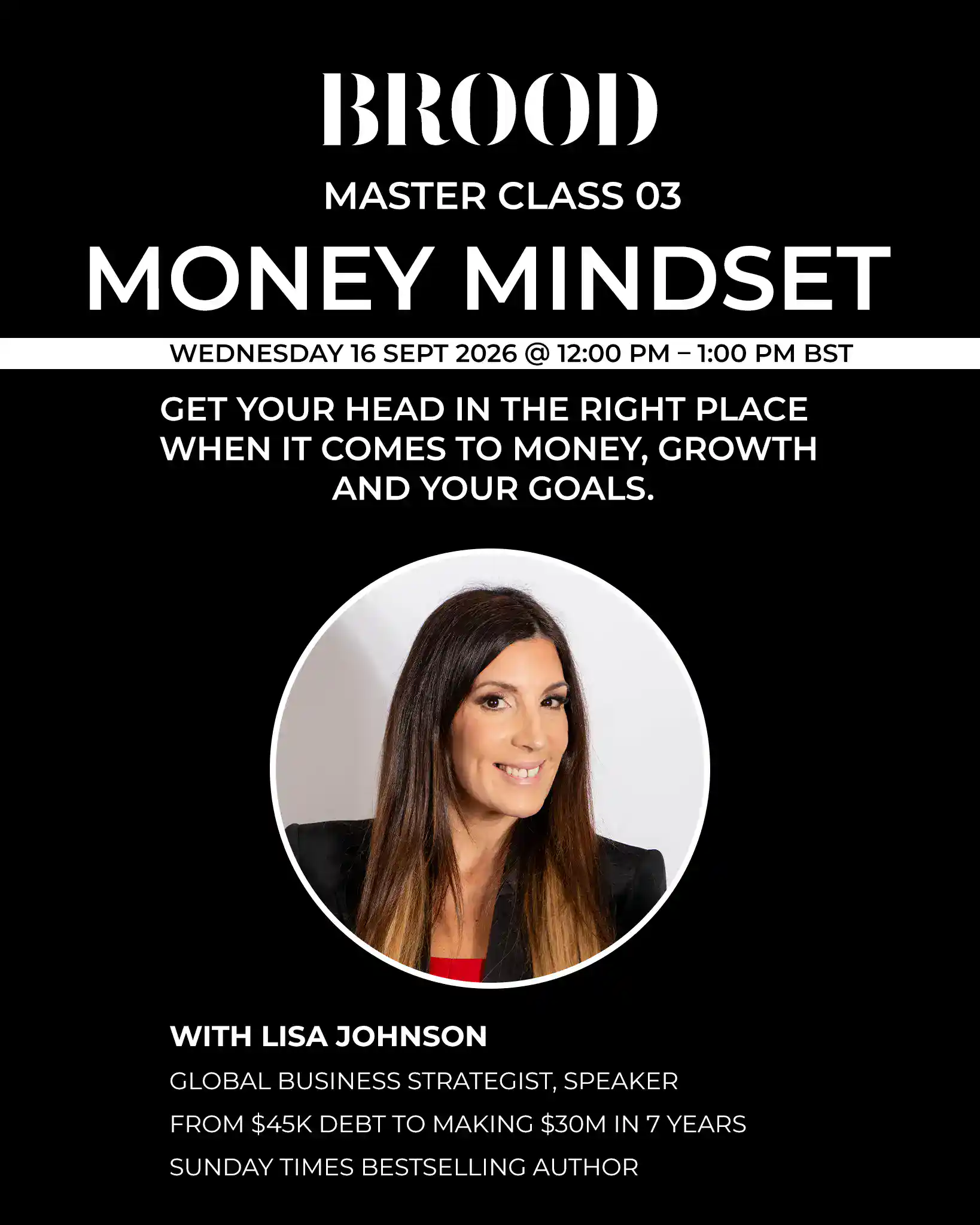 Masterclass 03 Lisa Johnson