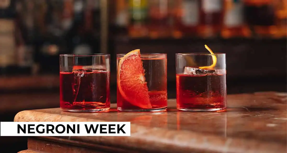 Celebrate Negroni Week at San Carlo