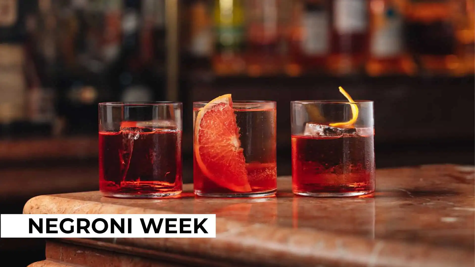 Celebrate Negroni Week at San Carlo