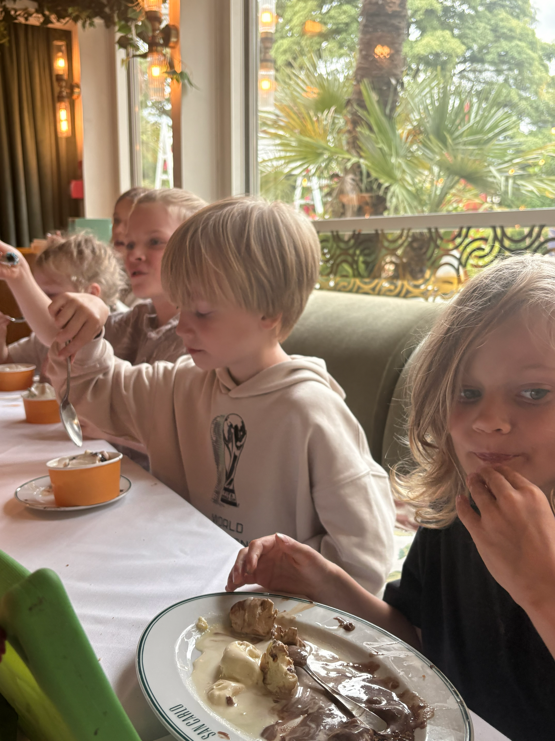 Authentic Italian food presentation