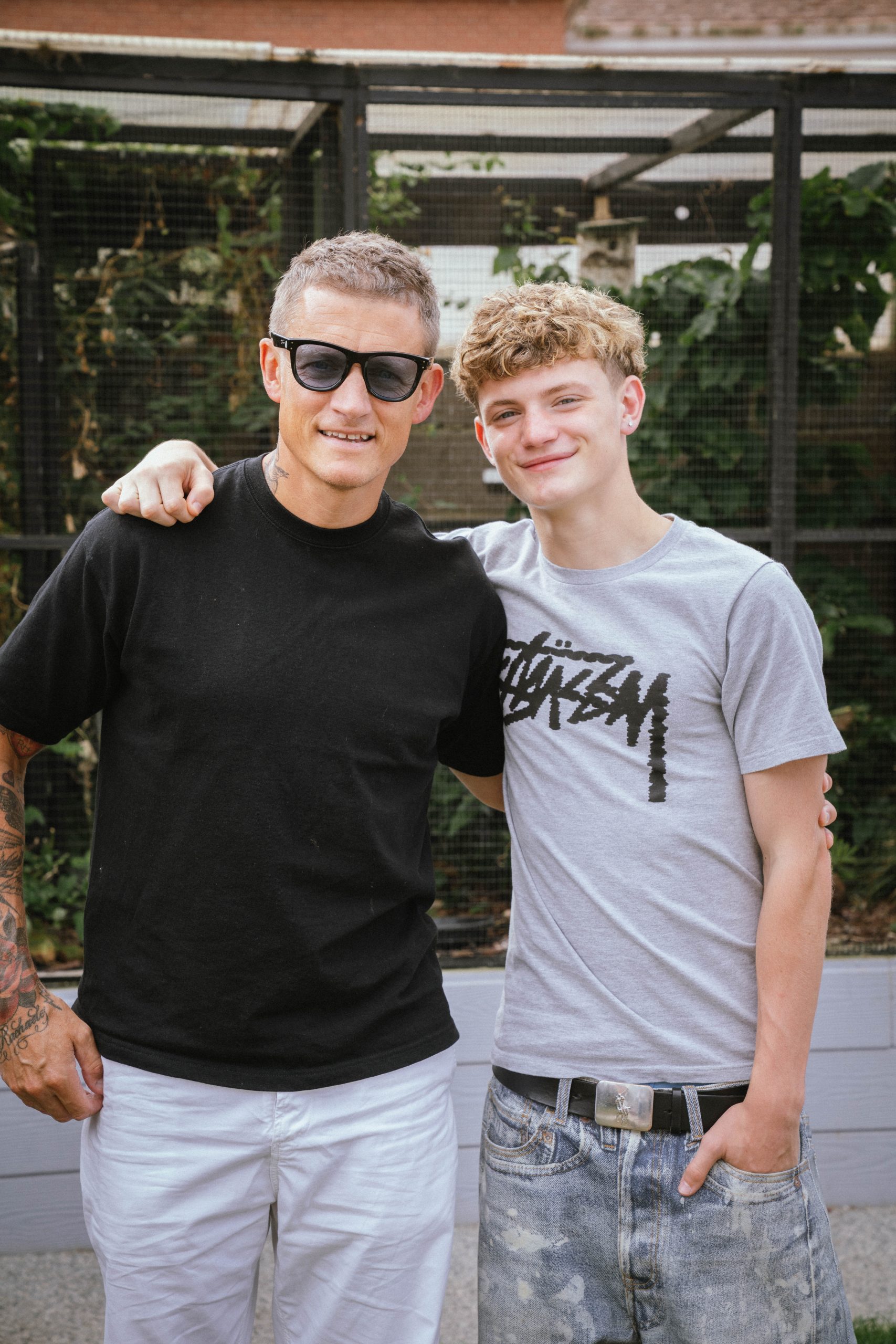 Josh Marshall and son