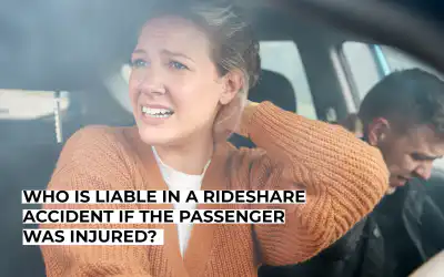 Who Is Liable in a Rideshare Accident If the Passenger Was Injured?