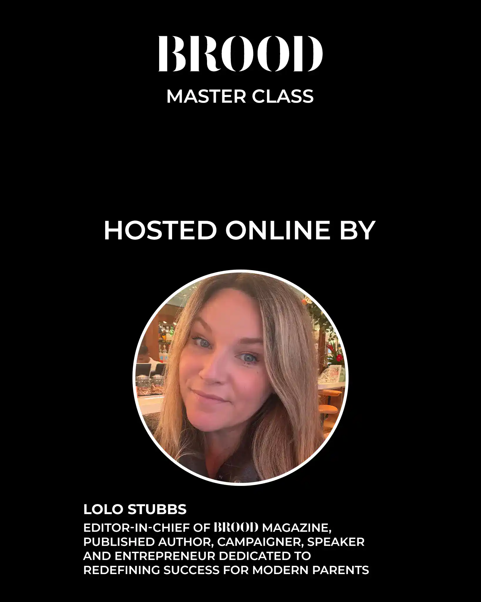 Masterclass 04 Lolo Stubbs